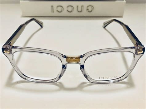 gucci clear and gold frames|discontinued gucci eyeglass frames.